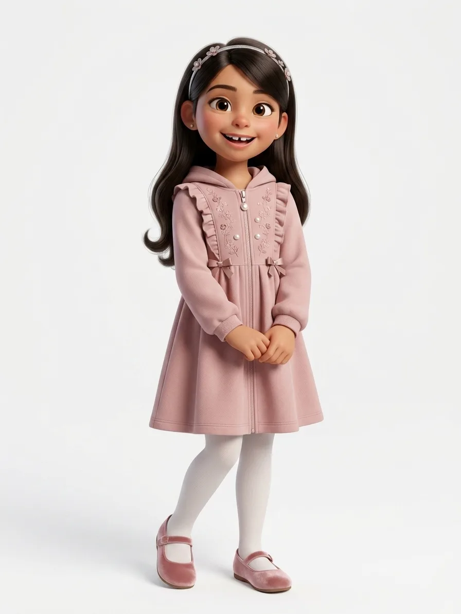 Personagem 3D original de Valentina